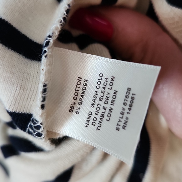 NWT striped dress- XS - Picture 6 of 7